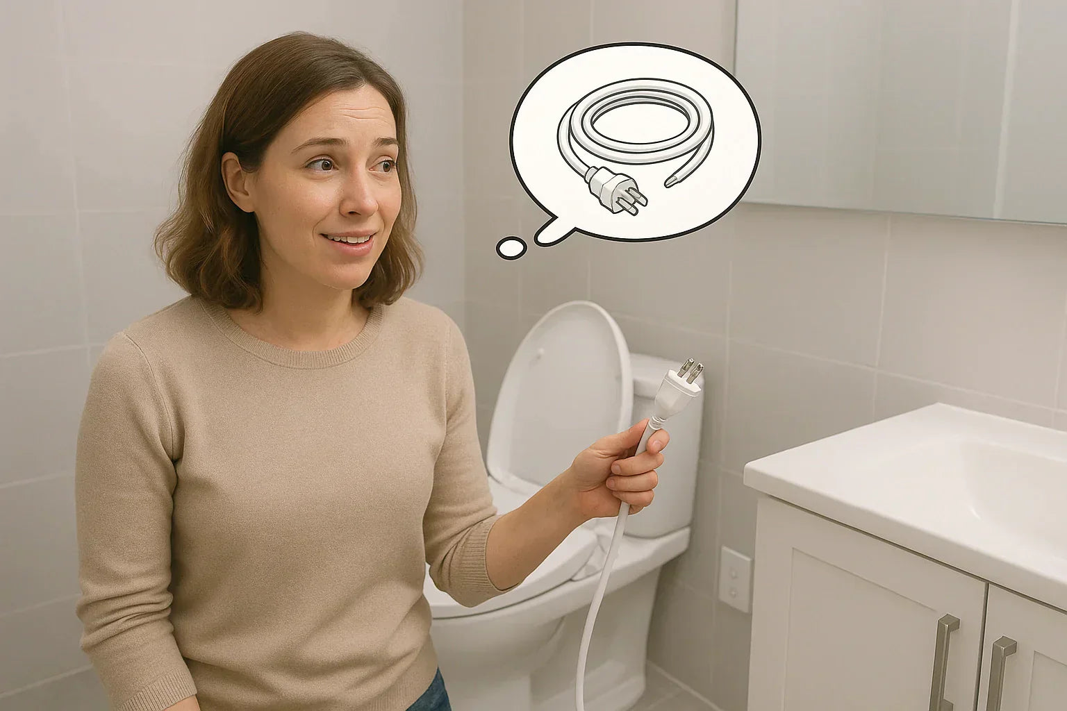 bidet extension cord