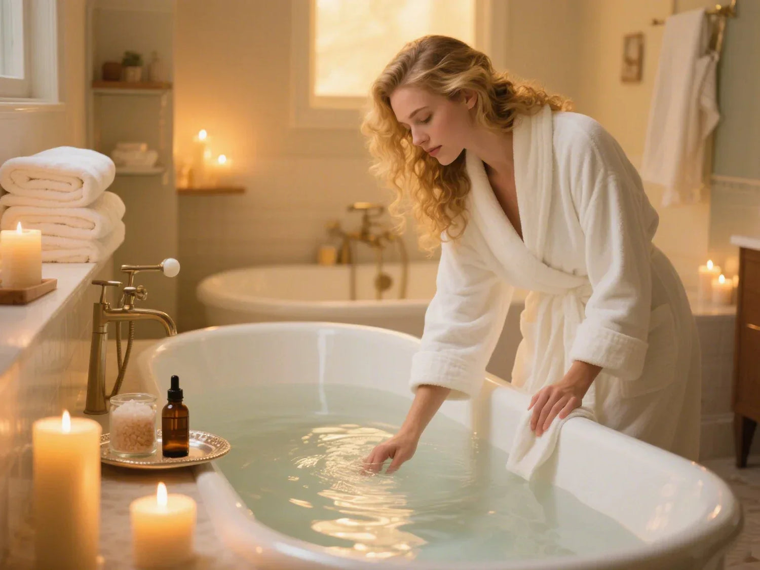 take the bath