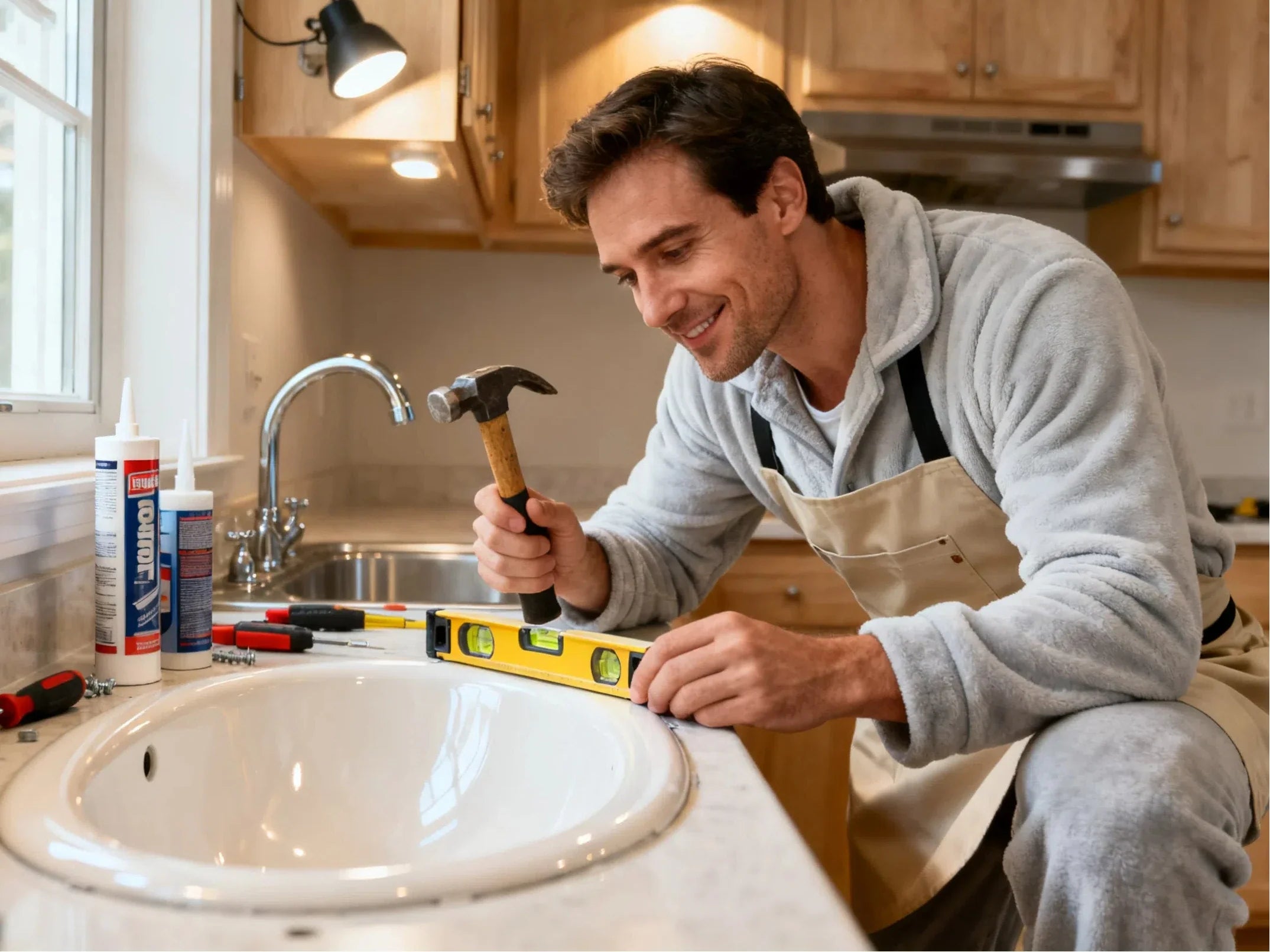 vessel sink installation