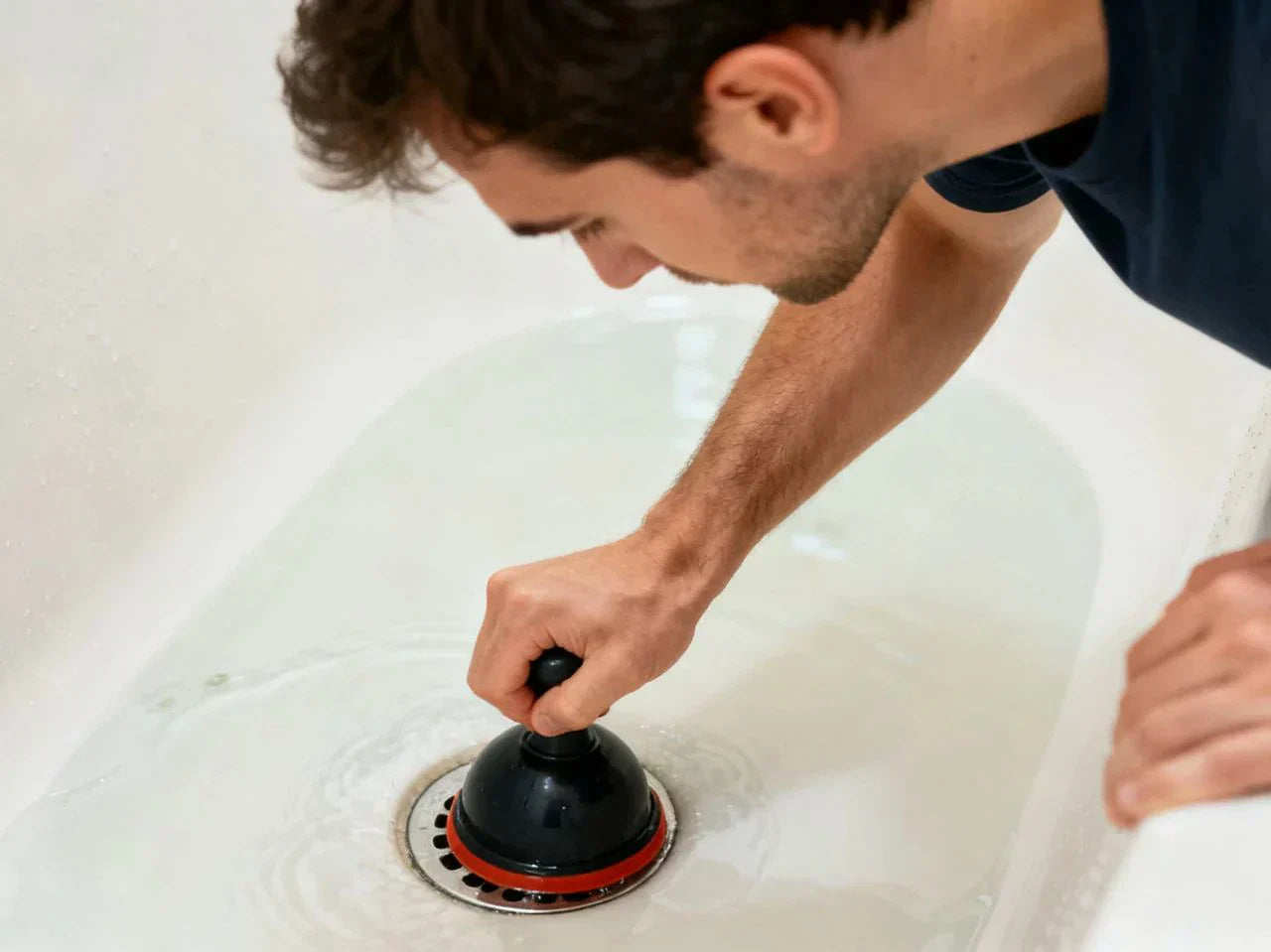 unclog bathtub drain