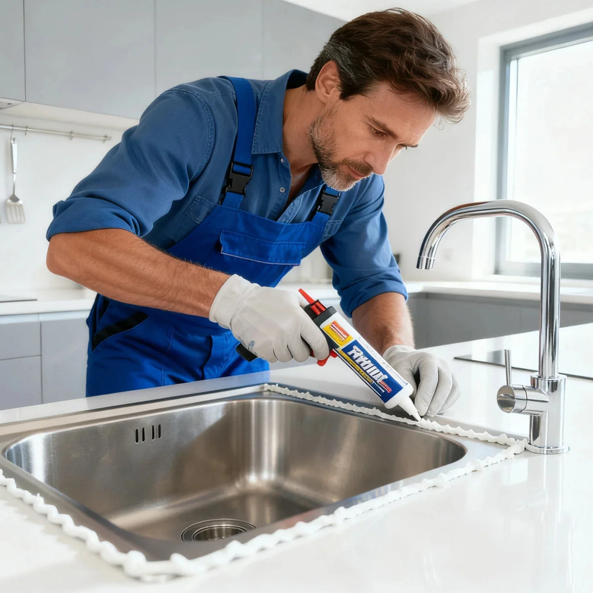 How to Caulk a Stainless Steel Kitchen Sink for a Watertight Seal