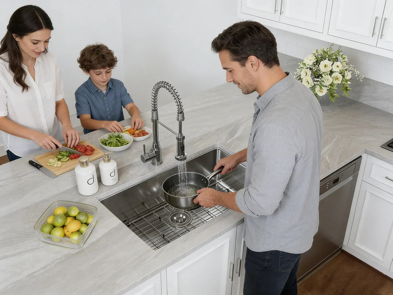 undermount single bowl sink