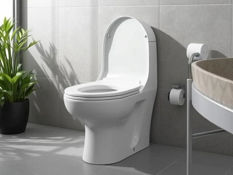 rear outlet toilet