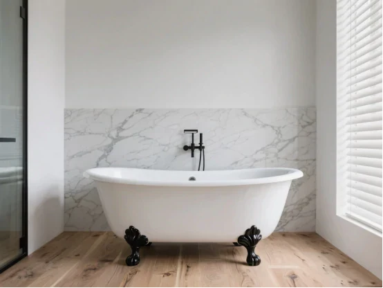 clawfoot bathtub