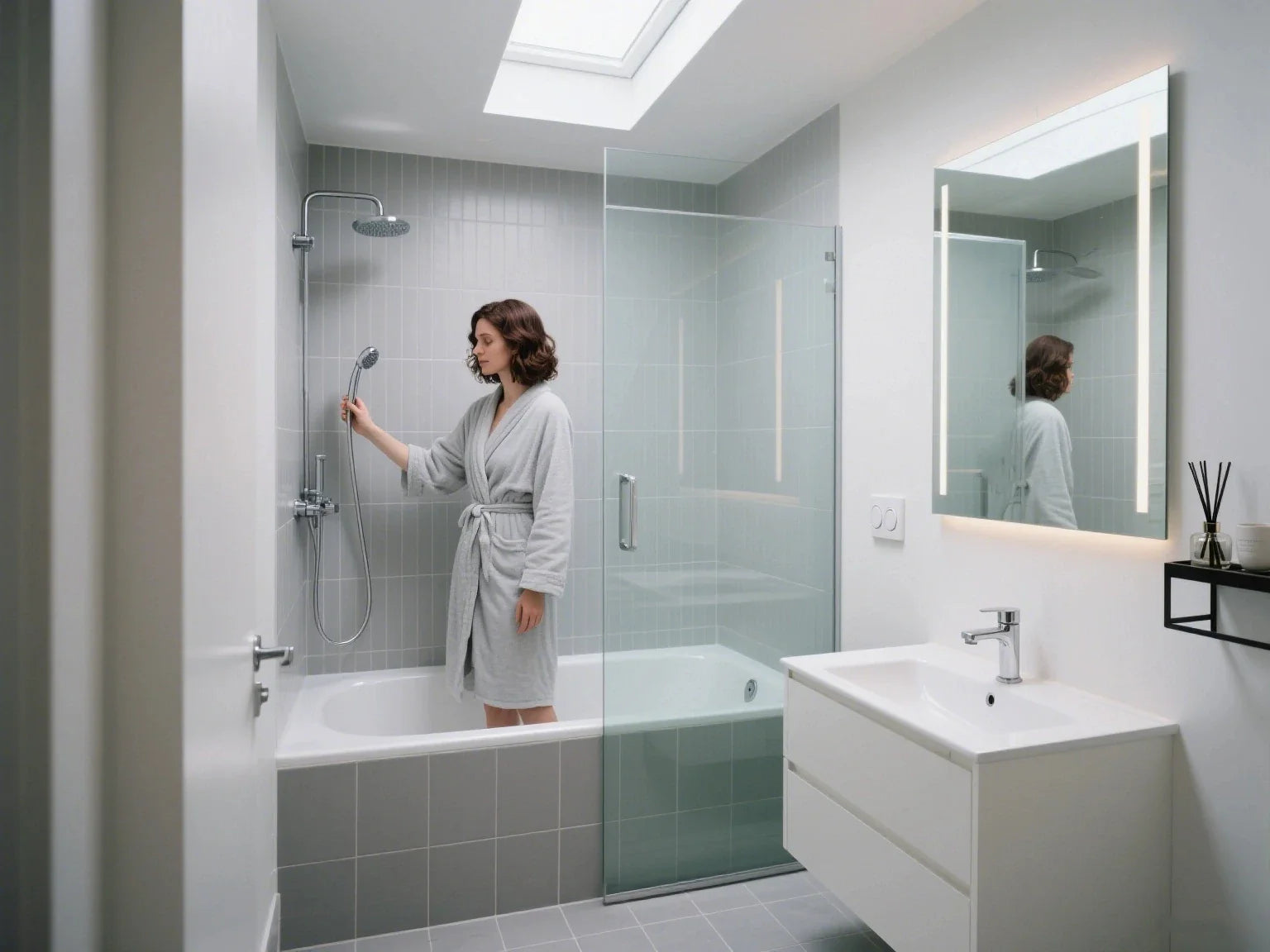 shower tub combo