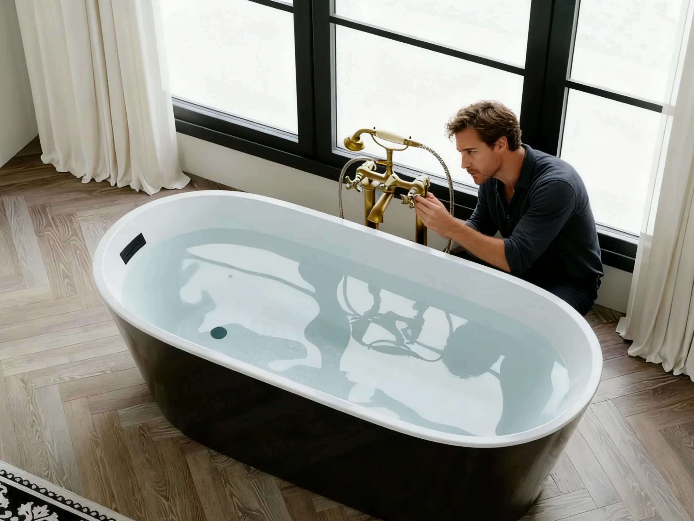 fix tub faucet