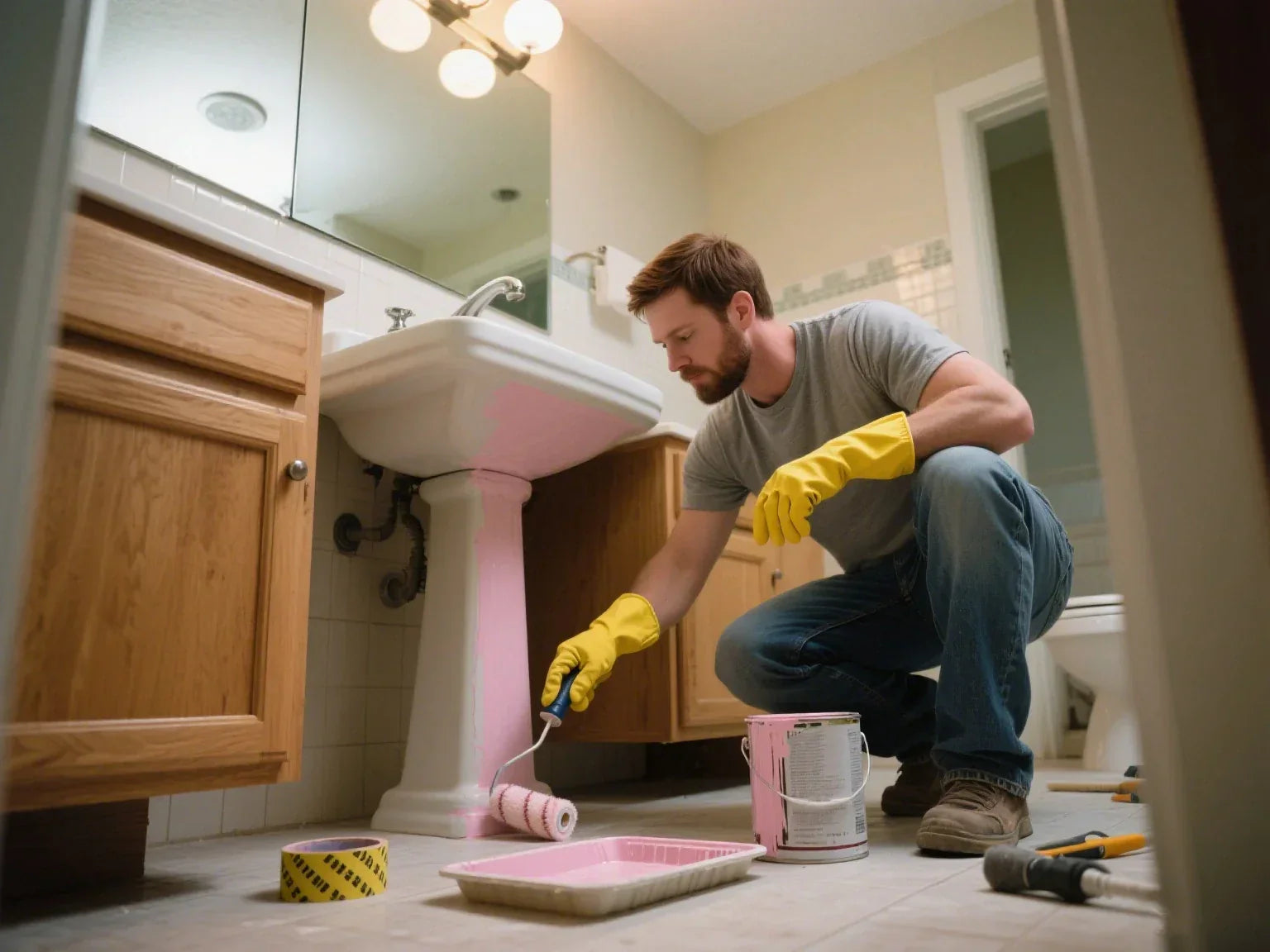sink paint