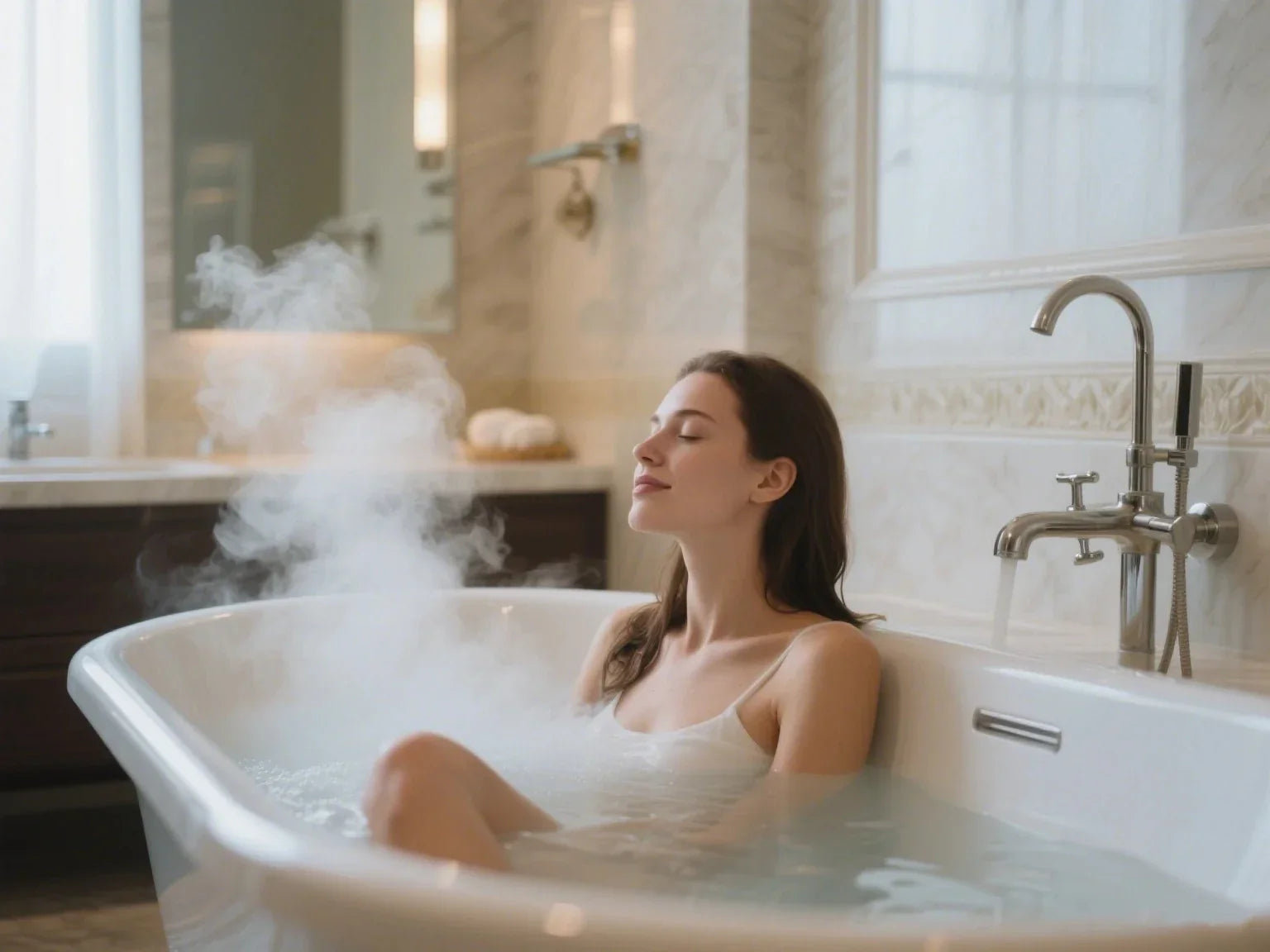 heated bathtub