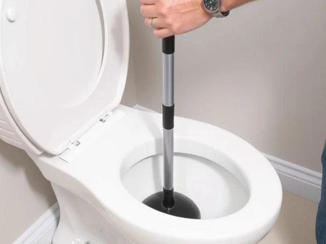 how to plunge a toilet