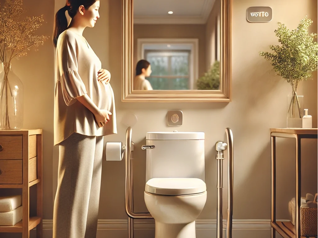 women using bidet toilets