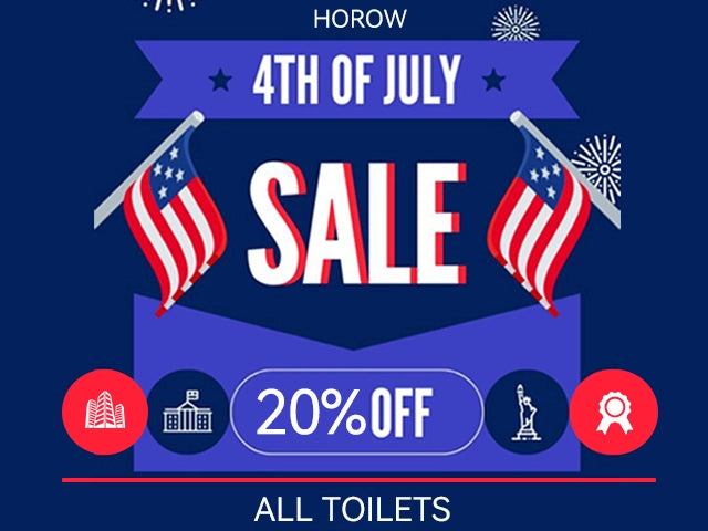 HOROW Smart Toilets: Enjoy 20% Off This Independence Day!