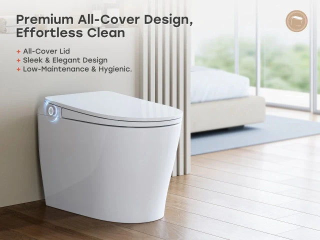 Never Lose a Flush! HOROW T32 Smart Toilet with Power Outage Solution