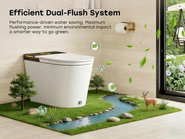 Dual Flush & Child Wash Mode: Inside the HOROW X70 Smart Toilet