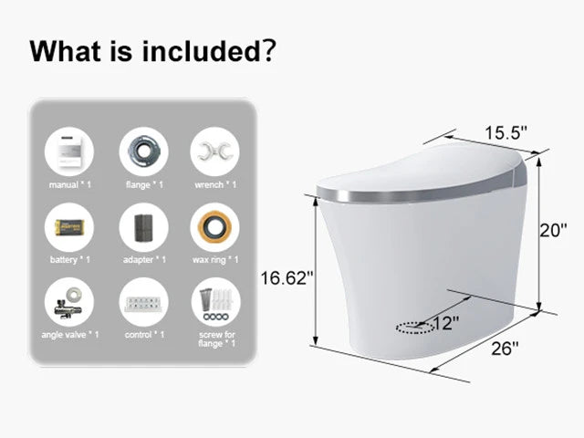 Summer Splash Sale: Get 20% Off the HOROW Bidet Toilet Model T20Y!