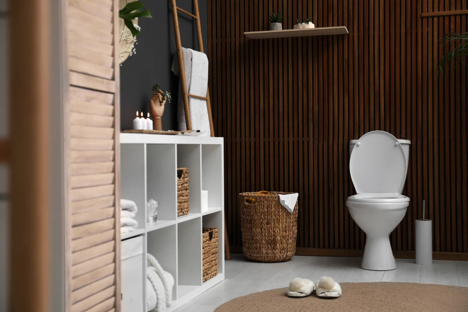 A modern bathroom features a luxury bidet setup for 2026 home upgrades.