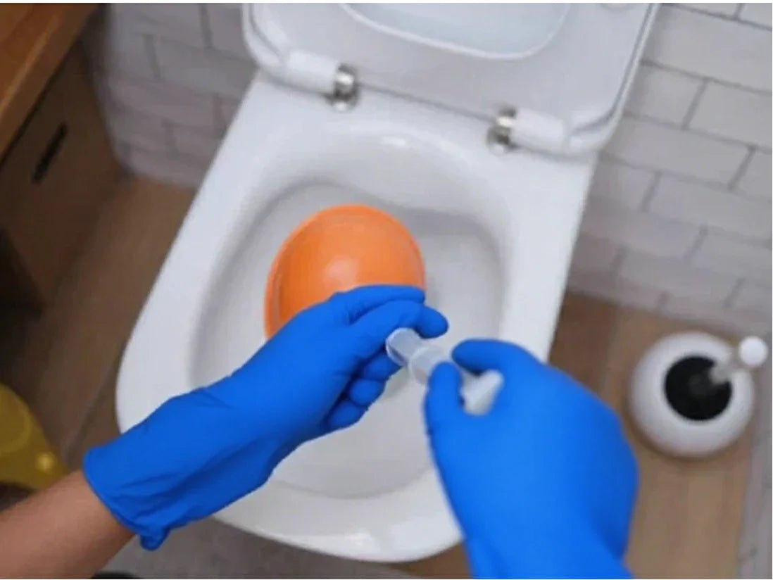 toilet clogged