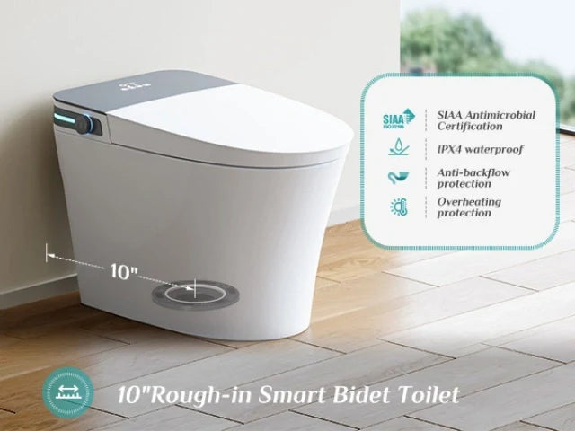 Save 30% on the HOROW T37 10 Inch Rough-In Smart Toilet Today