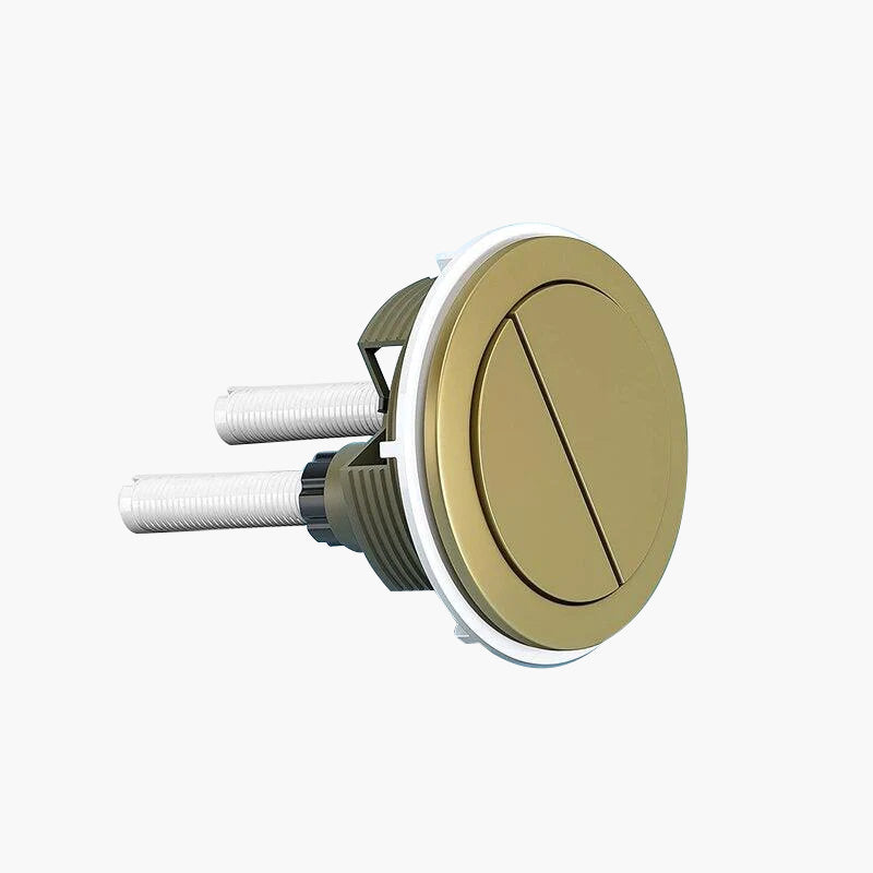HOROW Toilet Dual Flush Gold Button Replacement For HWMT-8733 Series Model HR-P2133
