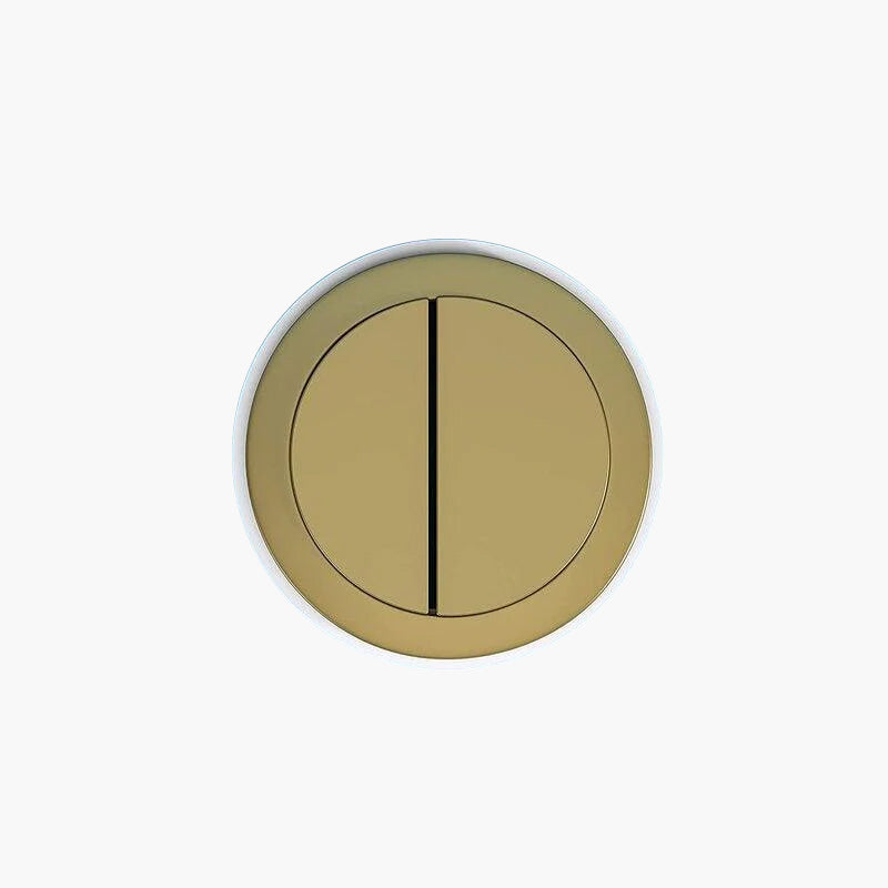 HOROW Toilet Dual Flush Gold Button Replacement For HWMT-8733 Series Model HR-P2133