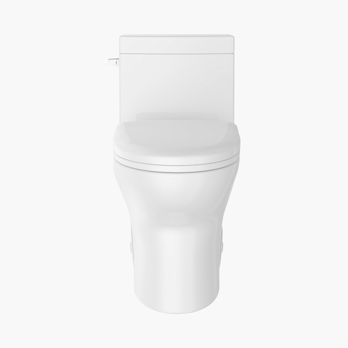 HOROW ST076W One-Piece Toilet with Single Flush & Soft-Close Seat