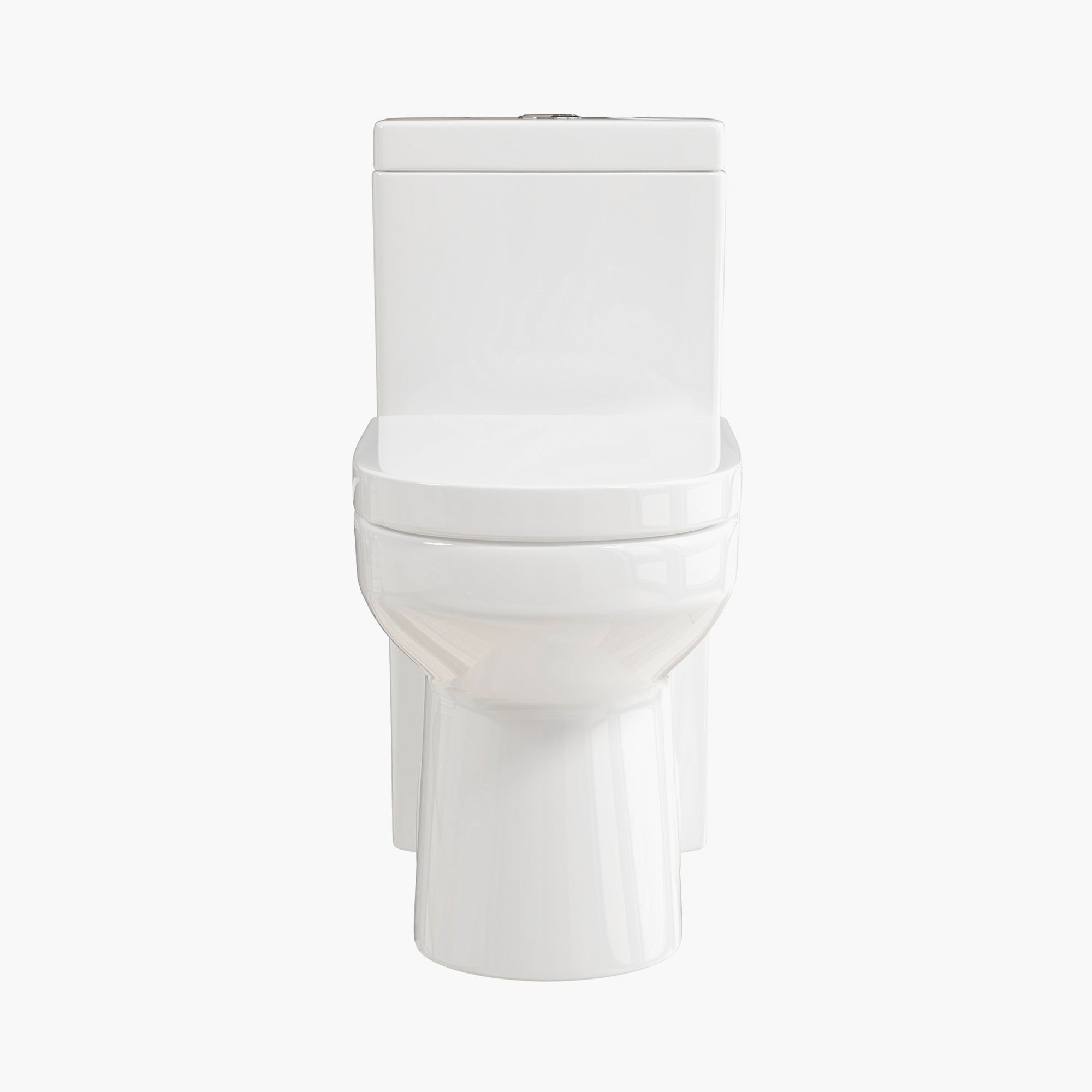 HOROW HWMT 8733 12 Inch Small Toilet One Piece Dual Flush Toilet Model 8733N