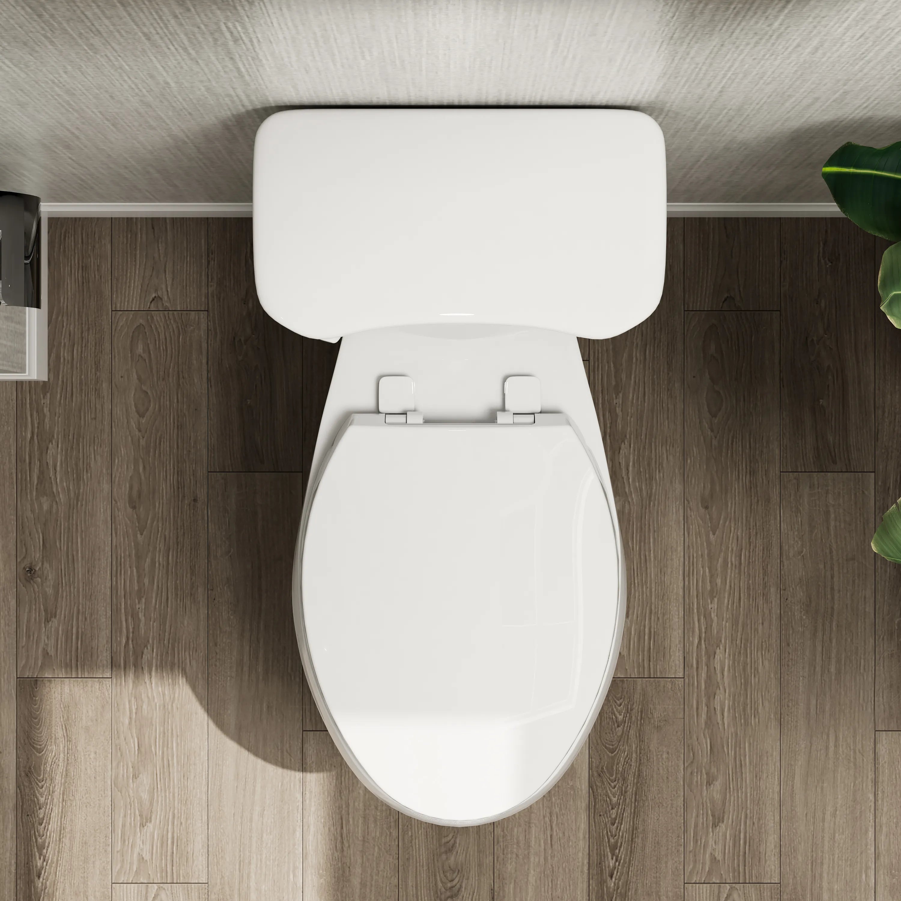 Elongated 2 Piece Toilet with Single Flush and ADA Model HWTT - E03S