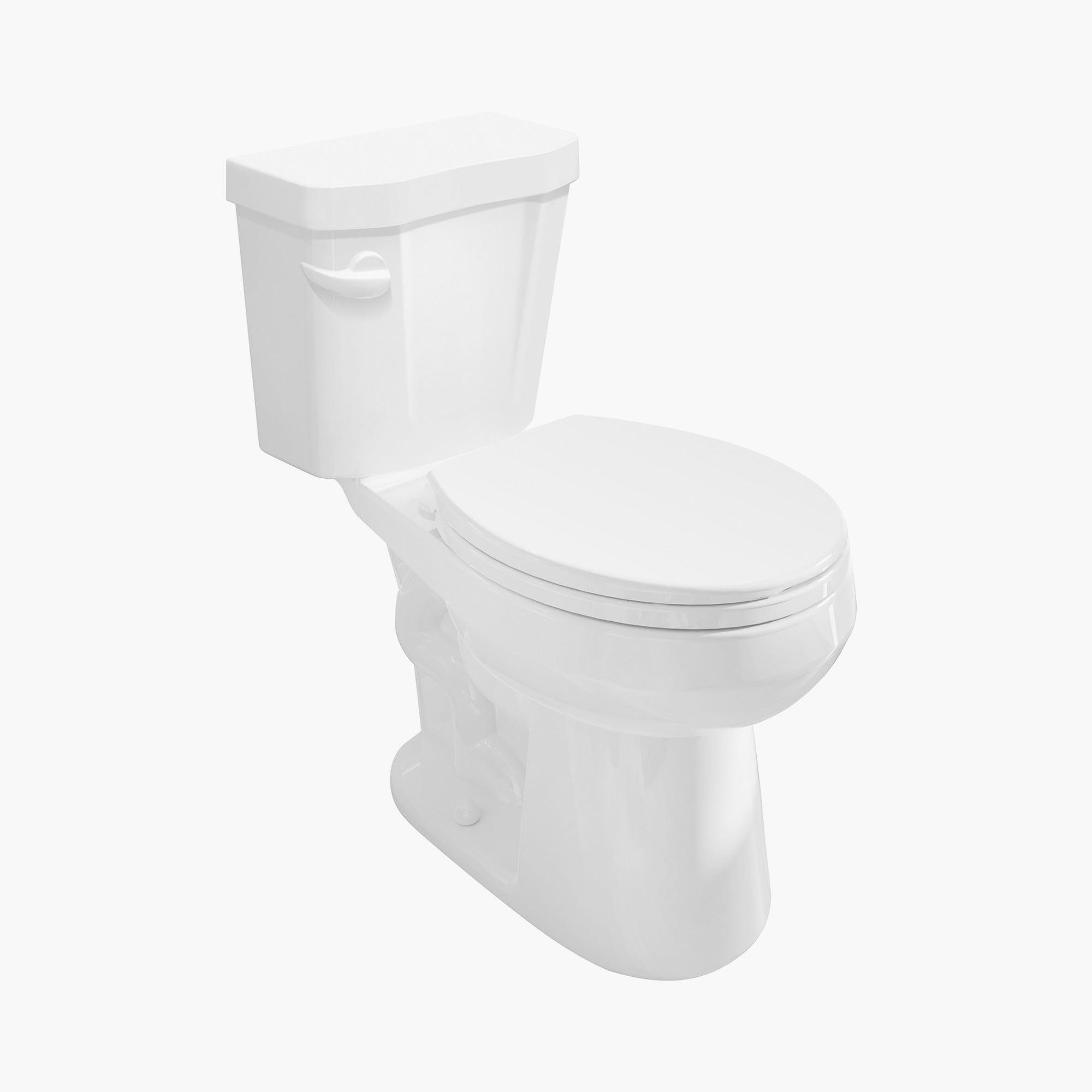 HOROW Best 2 Piece Toilet Round Skirted Toilet Model HWTT-R01S