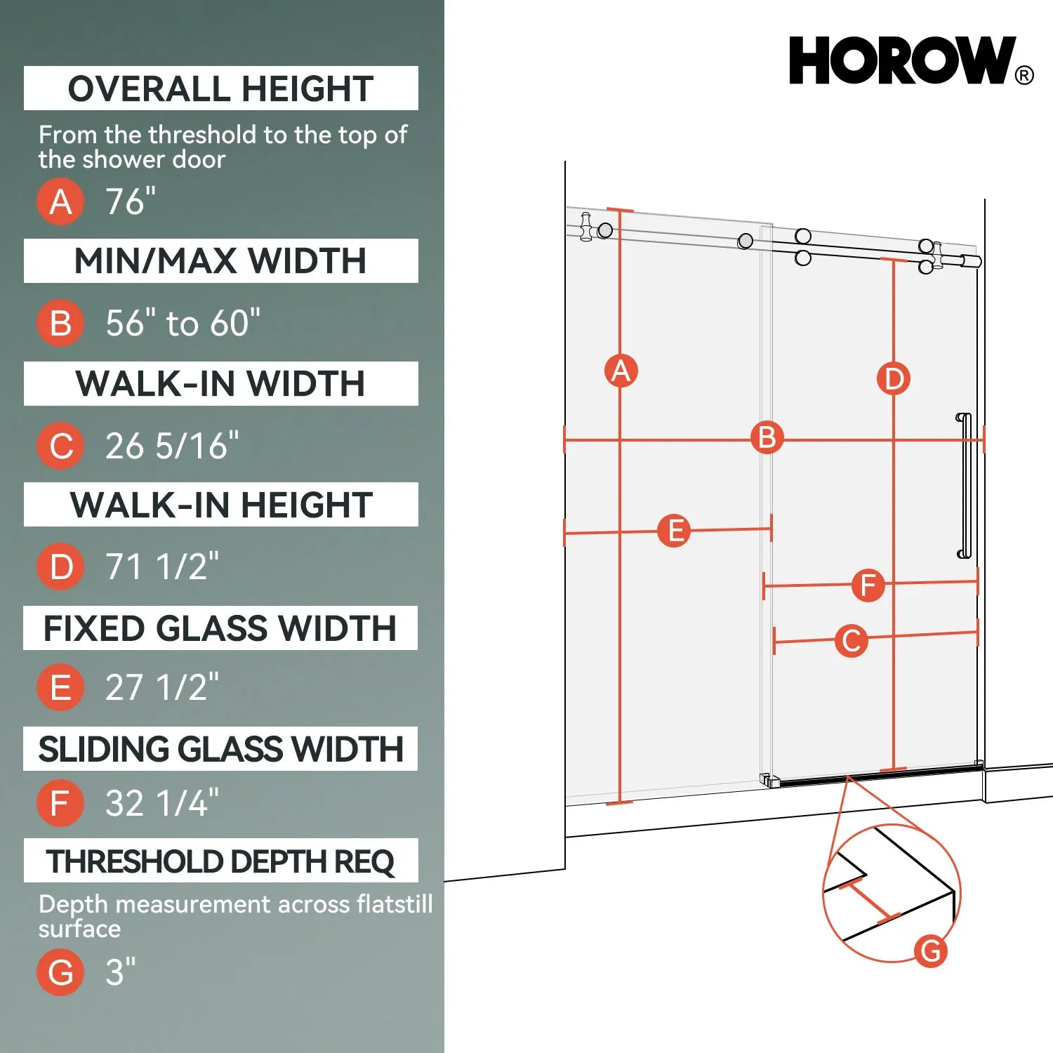 Black Sliding Shower Door 1200mm 8mm Glass Sliding Frameless Model MI6076-MB