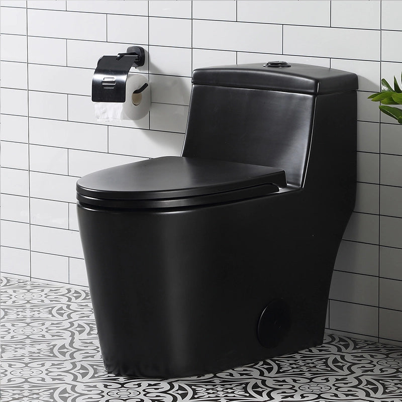 HOROW Dual Flush 1.28 GPF Elongated Toilet HOROW One Piece Toilet