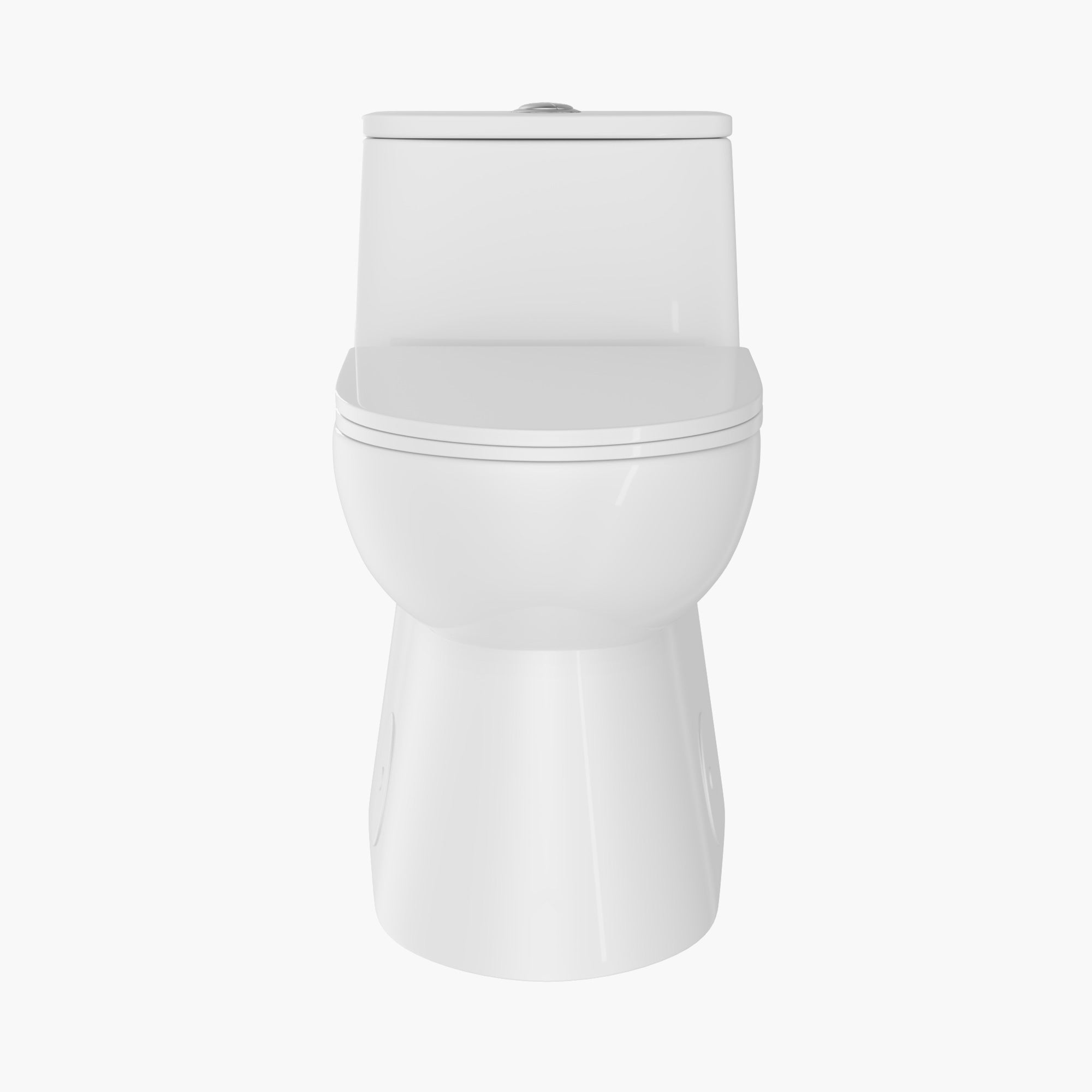 HOROW Best Dual Flush Toilet Modern Elongated Raised Toilet Seat Model T0334W