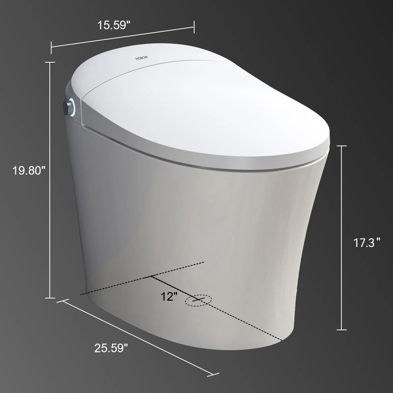 HOROW Smart Toilet with ADA and Heated Seat Model T10A