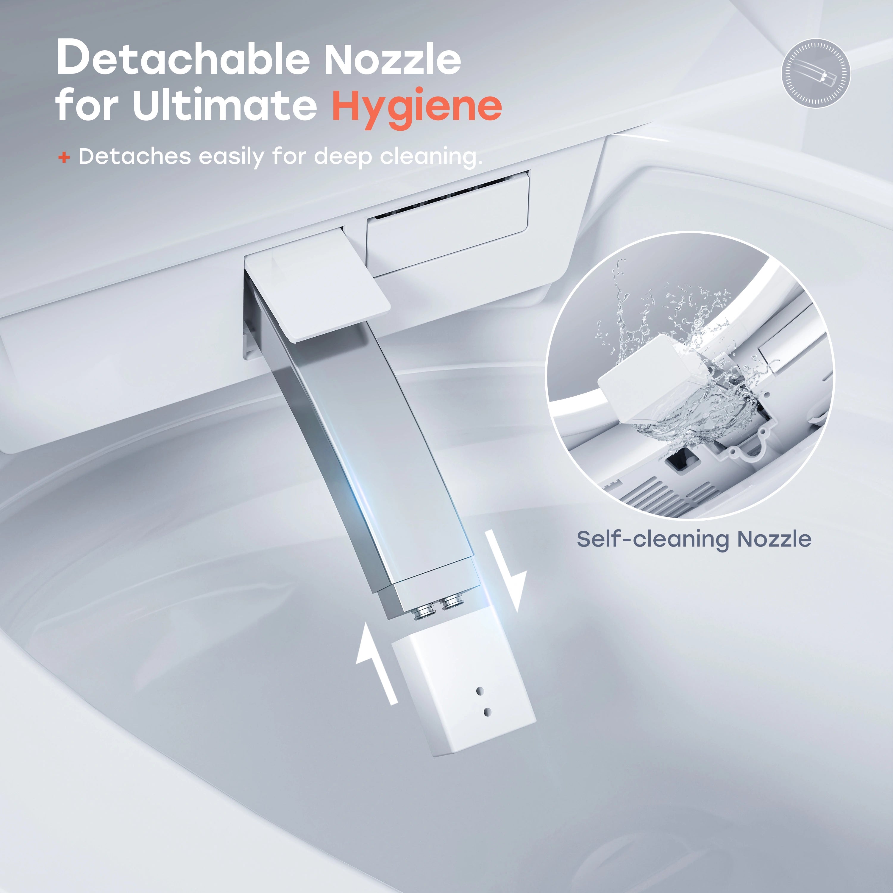 Best Smart Toilet with Built in Bidet and ADA Compliant Model T33