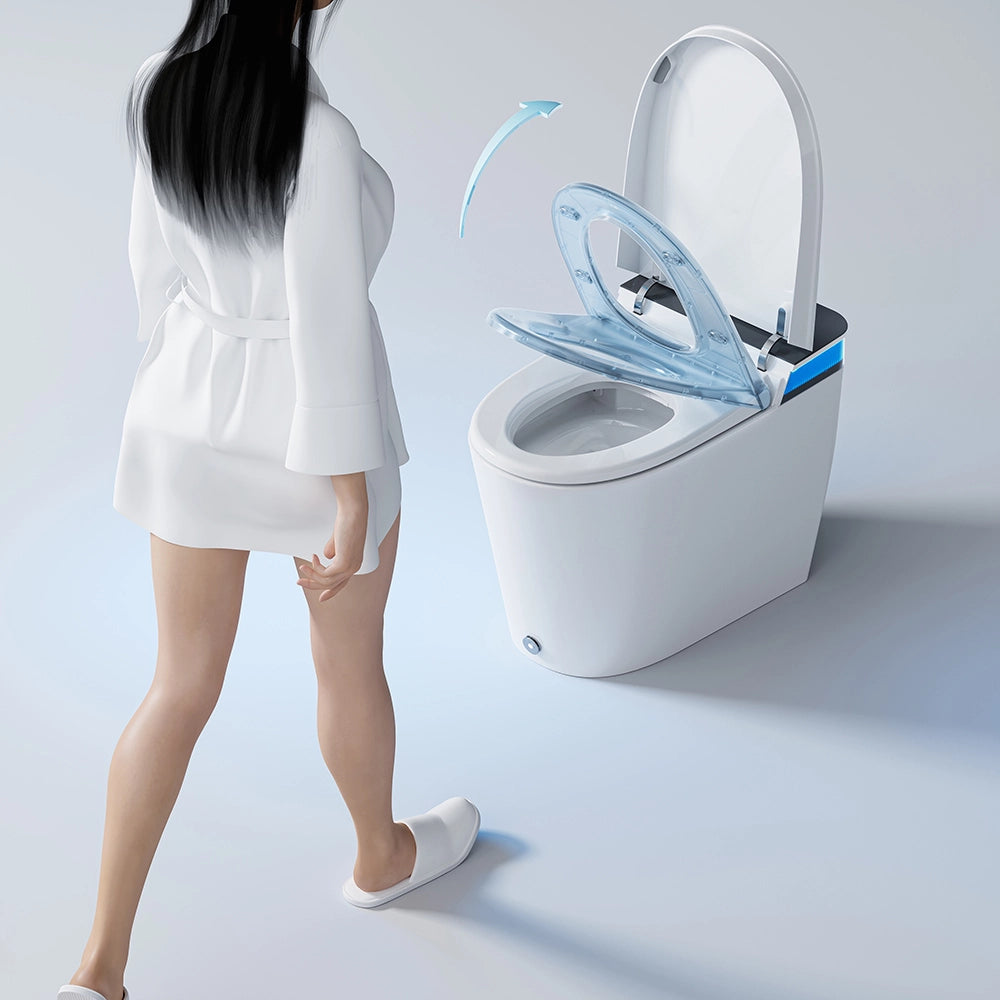 Smart Toilet with Flush Tank and ADA Compliance for 12 Inch Rough In Model T38P