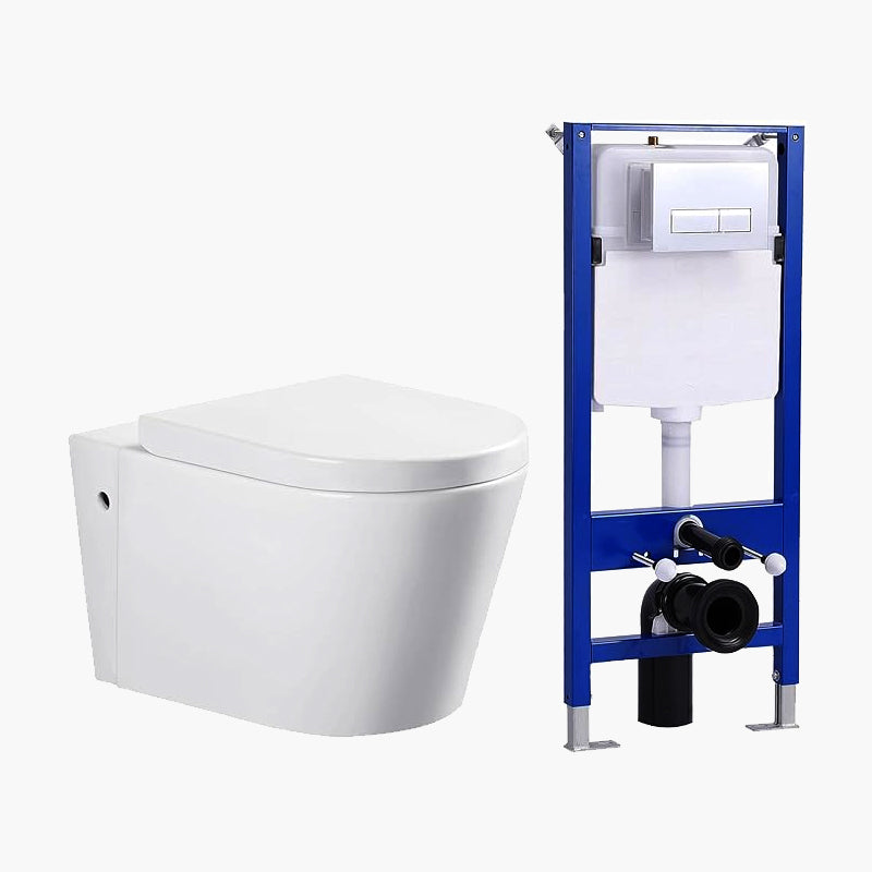 TG02 Wall Mounted Toilet With Tank Residential Wall Hung Toilet