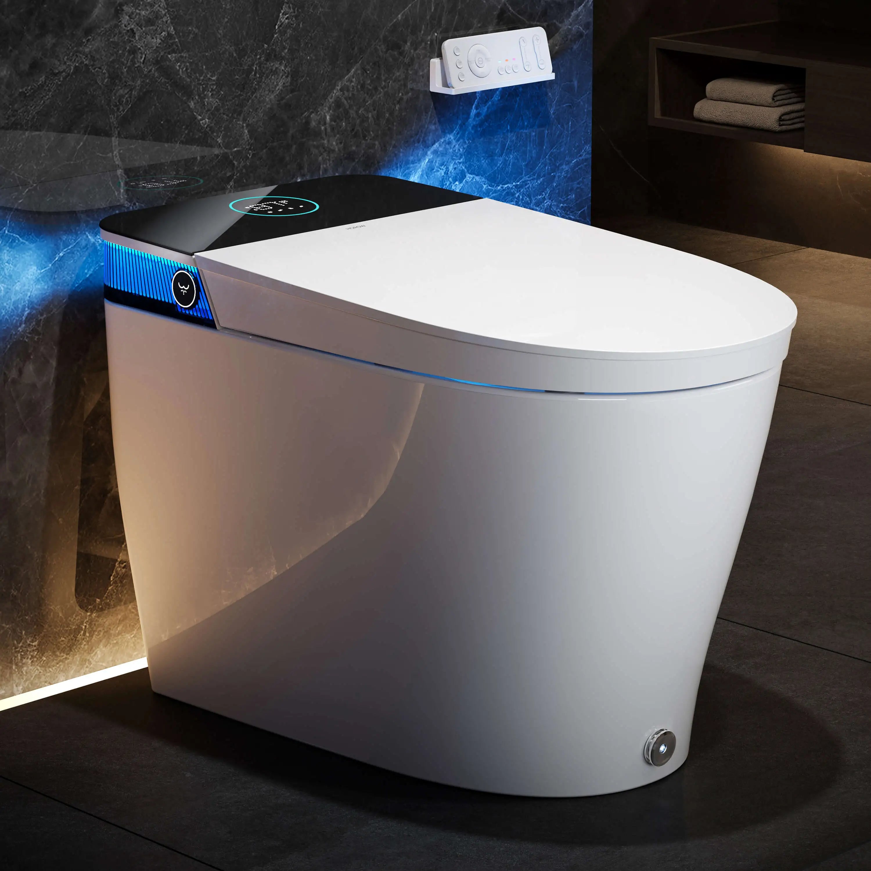 HOROW T38 Smart Toilet with Built-In Tank, Bidet & Mood Light