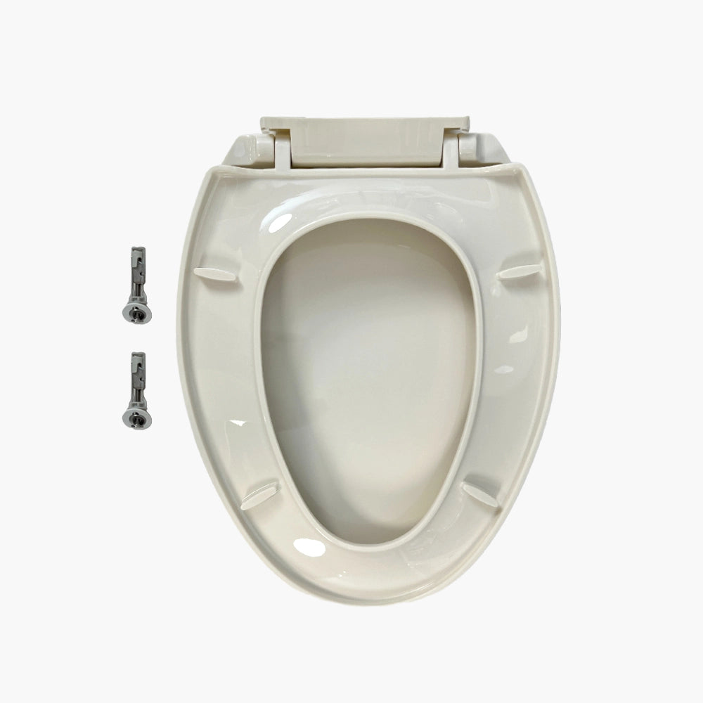 HOROW Toilet Seat with Bracket Hinges Model T0338BC-02-01 for T0338BC Toilet