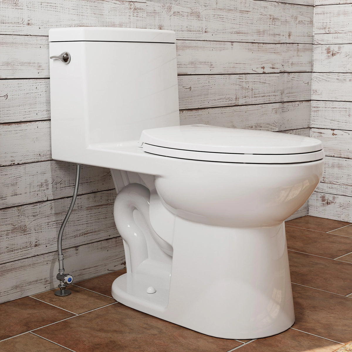 HOROW T0352W ADA One-Piece Toilet | 1.26 GPF, 12-Inch Rough-In