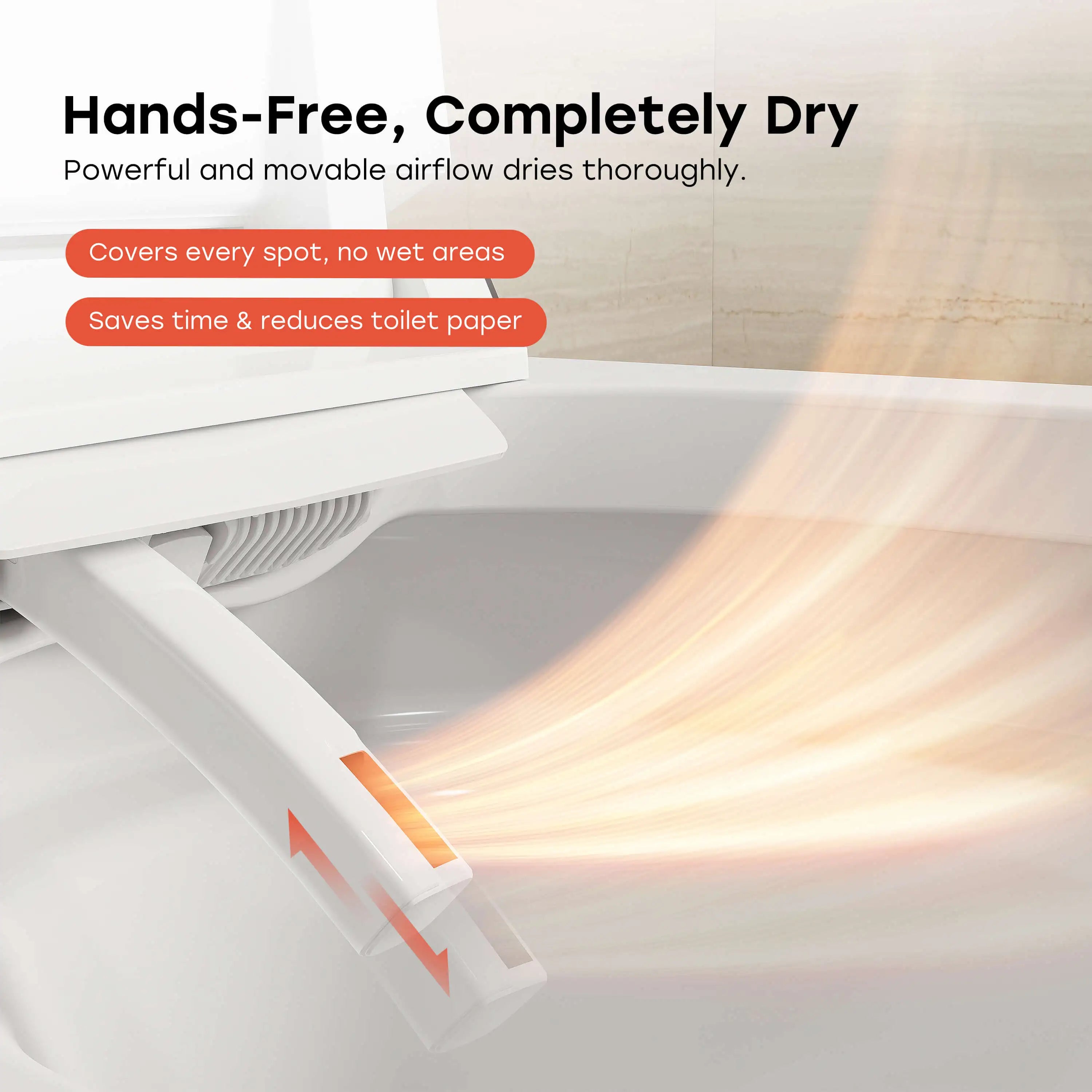 HOROW X70 Smart Toilet with Built-In Tank and Pump – Powerful Flush, Modern Comfort